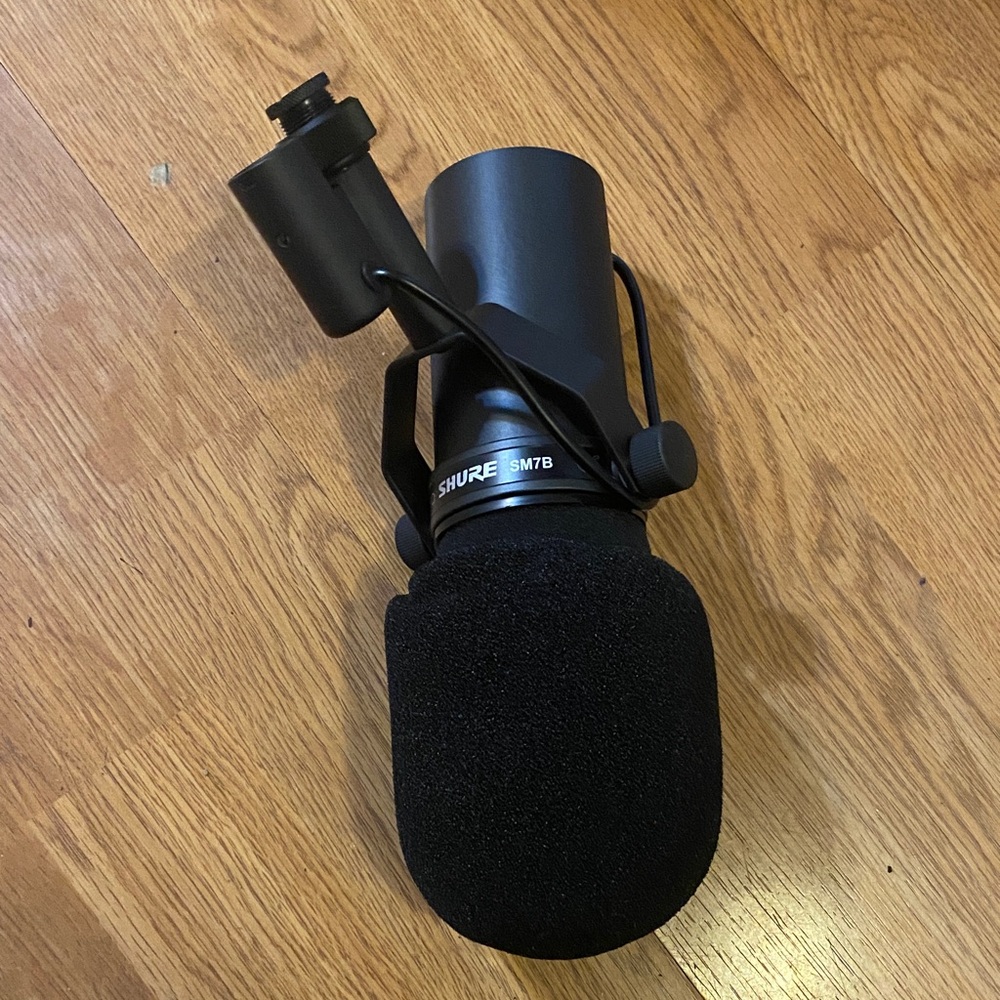 Shure SM7B Black Professional Vocal Dynamic Mic Microphone